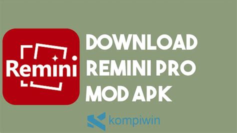 Download Remini Mod Apk Tanpa Tanda Air Gratis Terbaru